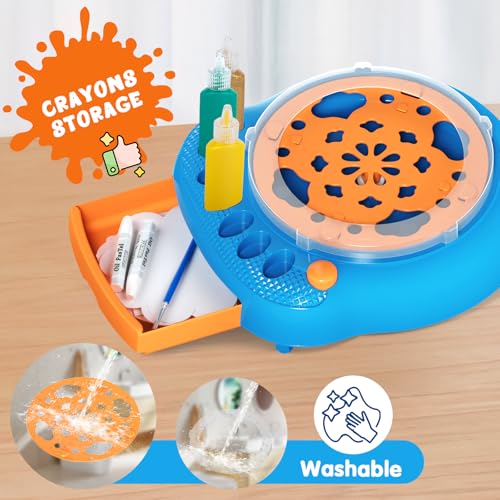 Spin Art Machine for Kids (46 Count)