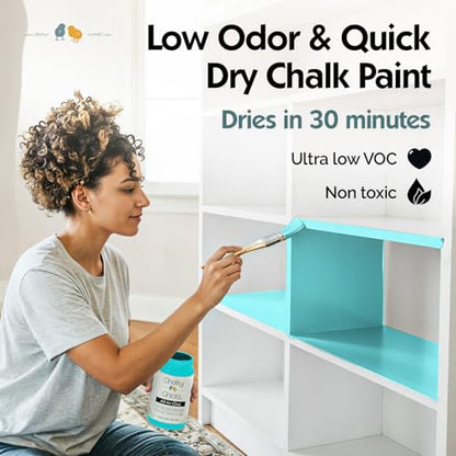 Aqua Bay 32 Fl Oz Chalk Paint for Furniture All in One