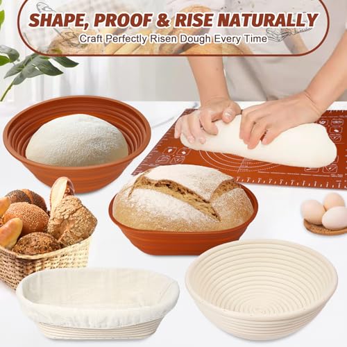 Sourdough Starter Kit with Enamel Cast Iron Pot