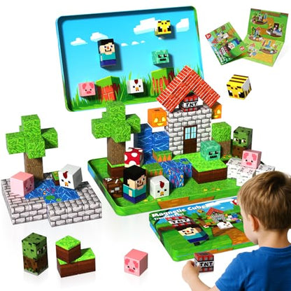Mini Magnetic Blocks with Iron Box