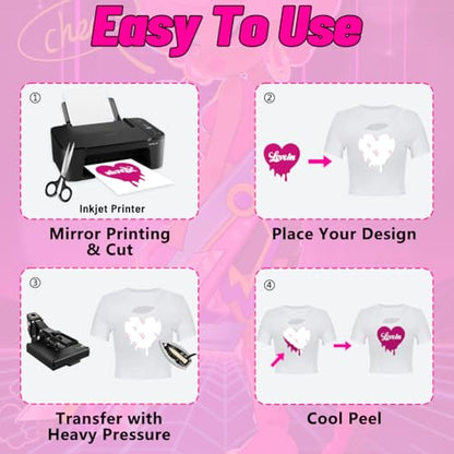 Pinkie Heat Transfer Paper for T Shirts
