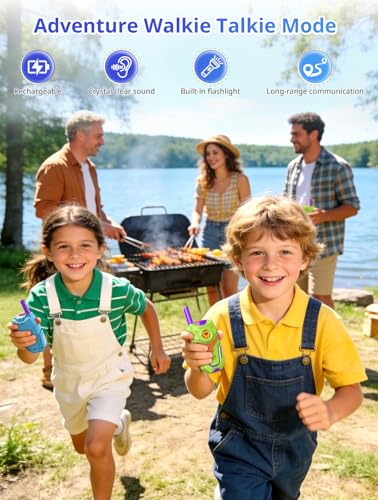 AI Walkie Talkies for Kids Rechargeable