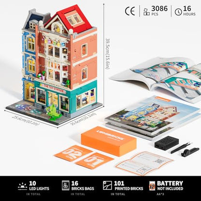 Toy Store Lighting Building Set (3086 Count)