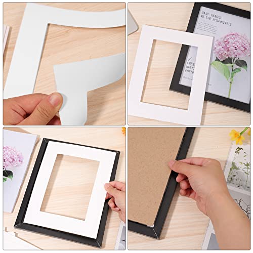 15 Pack 8x10 White Picture Mats (15 Count)