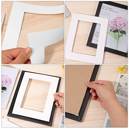15 Pack 8x10 White Picture Mats (15 Count)