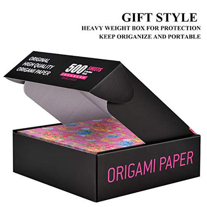 Japanese Washi Origami Paper 500 Sheets (500 Count)
