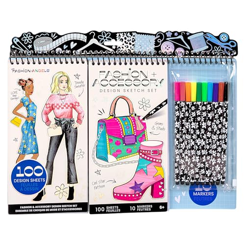 Fashion & Accessory Design Sketch Set