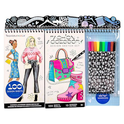 Fashion & Accessory Design Sketch Set
