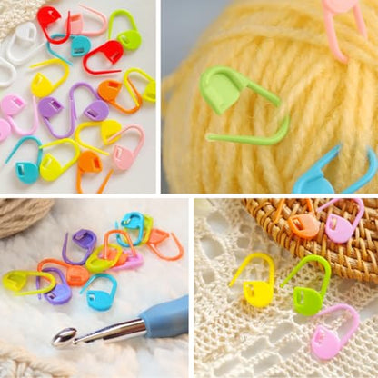 Stitch Markers for Crocheting (50 Count)