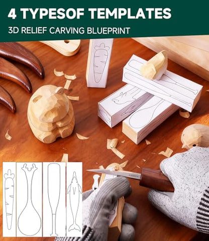 Wood Carving Kit (30 Count)