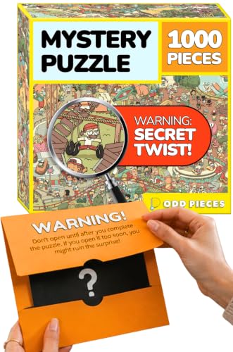 Jigsaw Puzzles 1000 Pieces with Storytelling Comics (1000 Count)