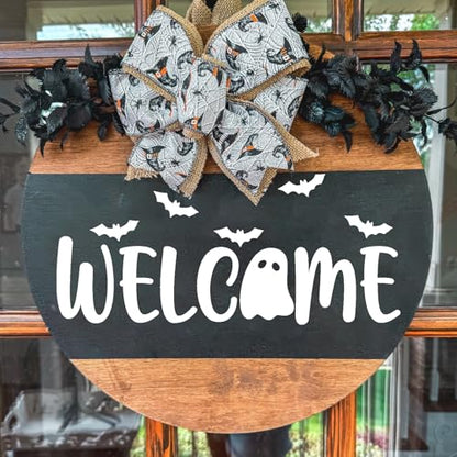 Halloween Stencils for Painting on Wood Halloween Stencils for Door Mats (12 Count)
