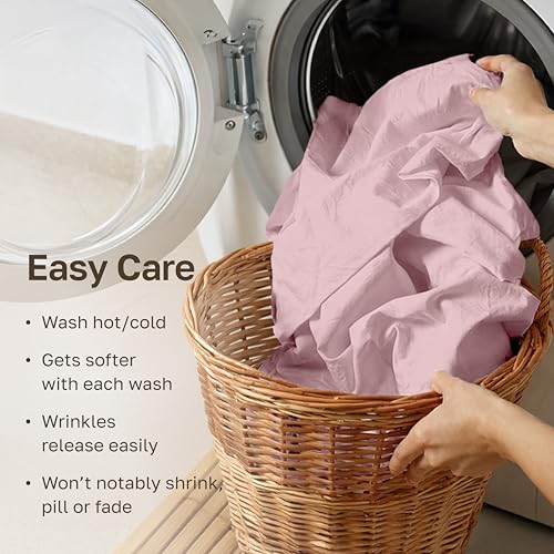 Organic Cotton King Size Sheets Deep Pocket Set