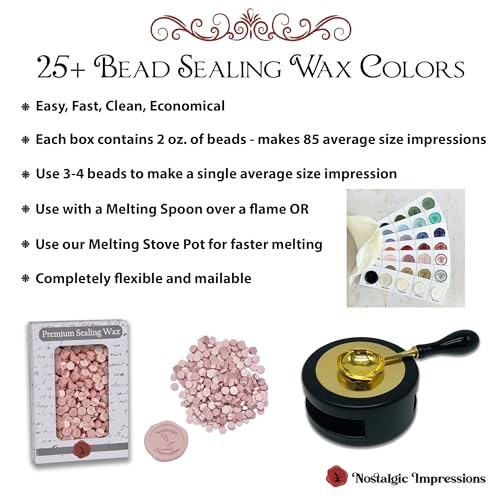 Custom Monogram Wax Seal Stamp