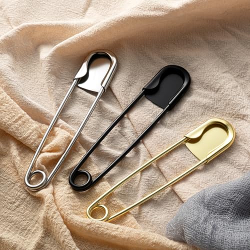 10 Pcs 5 Inch Large Safety Pins (10 Count)