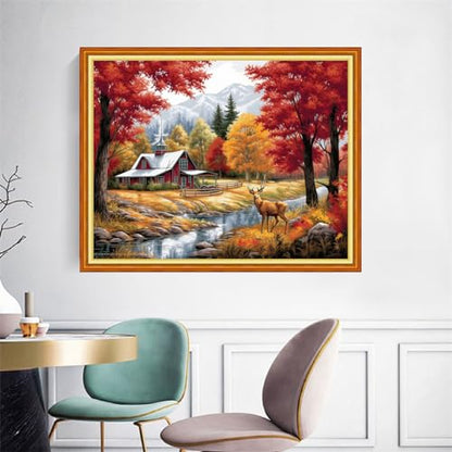 Cross Stitch Kits for Beginners Stamped Cross