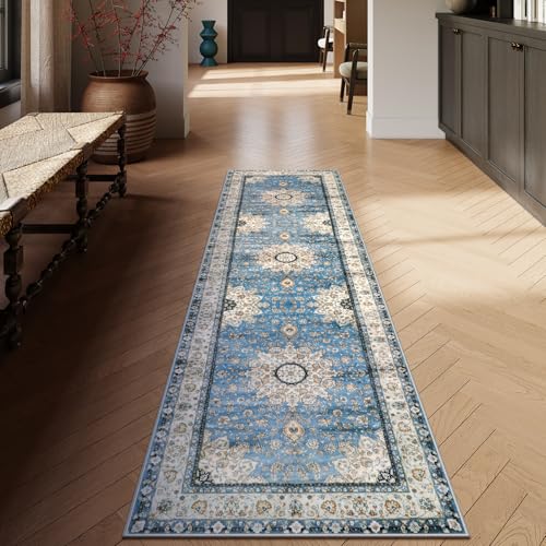 Felice Oriental Floral Medallion Runner Rug