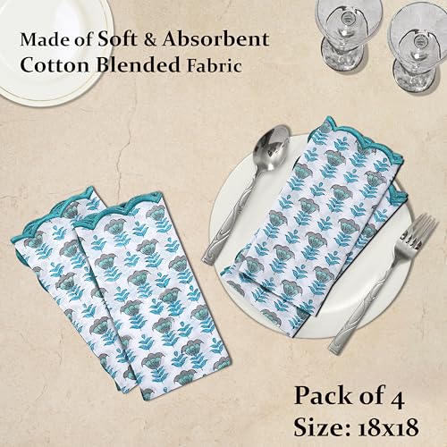 Hand Block Print Cloth Napkins