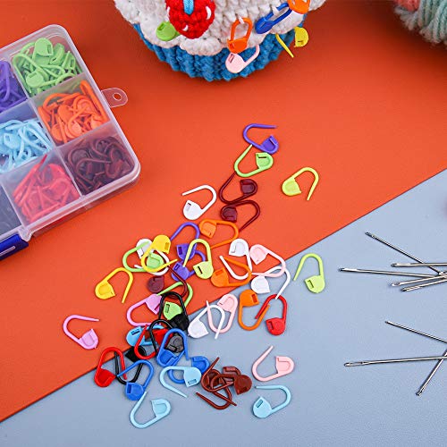 Crochet Stitch Markers 315PCS Stitch Markers for Crocheting Knitting (315 Count)