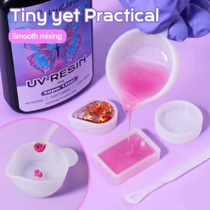 100g UV Resin kit with Molds