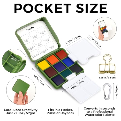 Mini Watercolor Travel Set