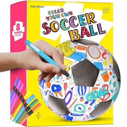 Soccer Ball Coloring Kit for Kids