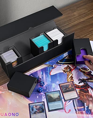 Card Deck Box with Dice Tray for MTG
