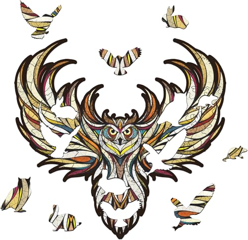 Owl Wooden Jigsaw Puzzle
