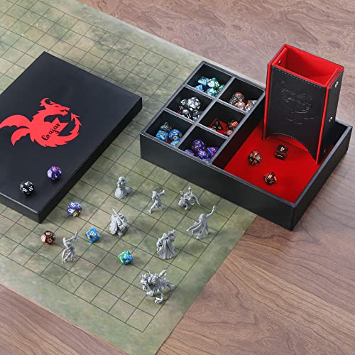 DND Dice Tray and Tower