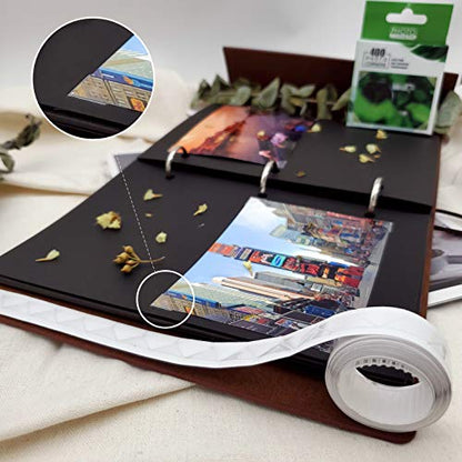 Photo Corners 3 Pack 1200 Pcs Clear Self