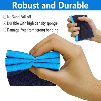 16 Pack 150 Grits Sanding Sponge Medium Sanding Block (16 Count)