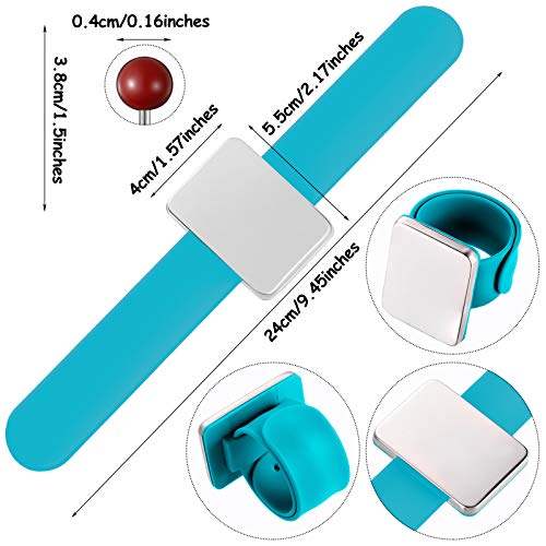 Magnetic Wrist Sewing Pincushion with 100 Pcs 1.5" Pins