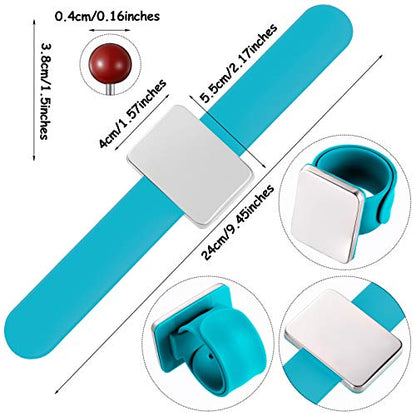 Magnetic Wrist Sewing Pincushion with 100 Pcs 1.5" Pins