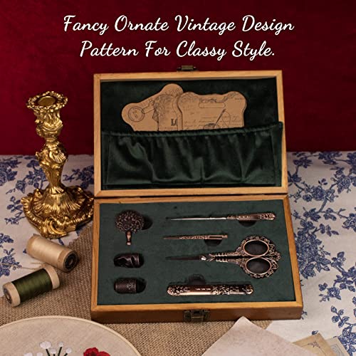 Vintage Embroidery Scissors Kit (30 Count)