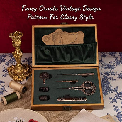 Vintage Embroidery Scissors Kit (30 Count)