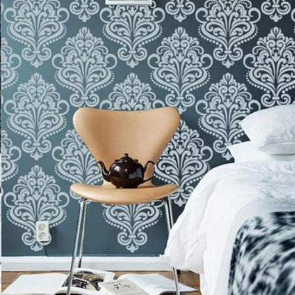 Damask Stencils for Walls Stencils for Painting Large Pattern 12inch