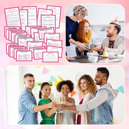 Valentine's Day Friendly Feud Game with 2 Answer Buzzers for Party (30 Count)