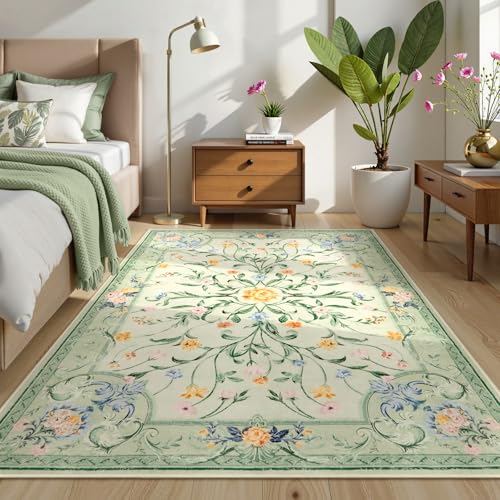 5x7 Sage Green Area Rugs (35 Sq Ft)