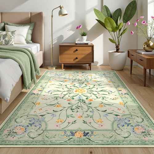 5x7 Sage Green Area Rugs (35 Sq Ft)