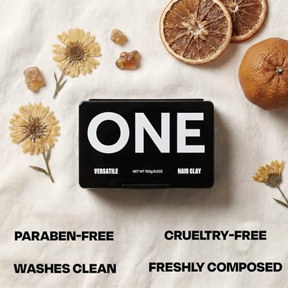 ONE Hair Clay for Men (3.5 Ounce)