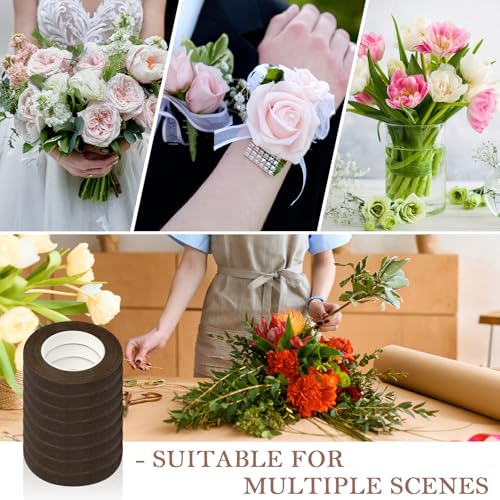 8 Rolls Floral Tape (720 Foot)