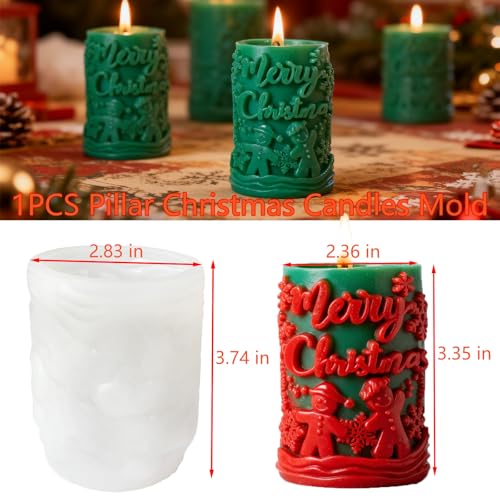 Christmas Candle Mold