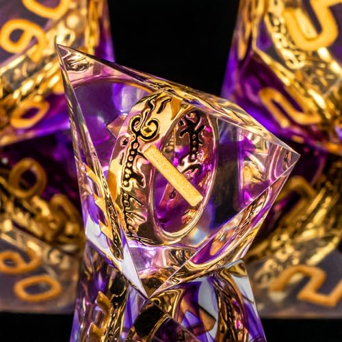 Magic Lord Rings DND Dice Set with Box