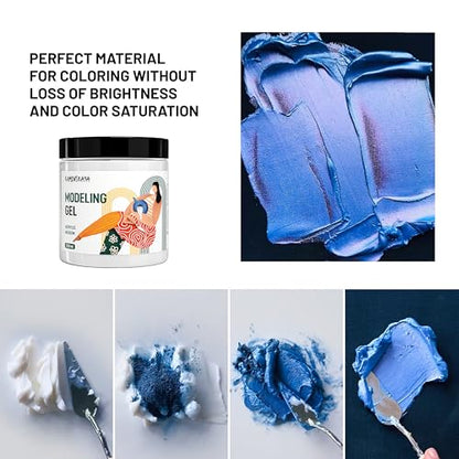 Gel Medium for Acrylic Paint (8.45 Fl Oz)