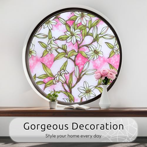 Stained Glass Window Privacy Film