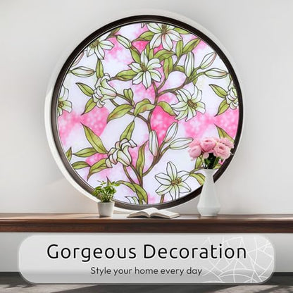 Stained Glass Window Privacy Film