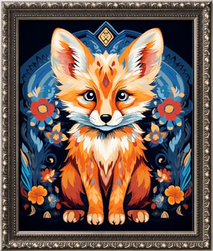 Cross Stitch Stamped Kit for Adults