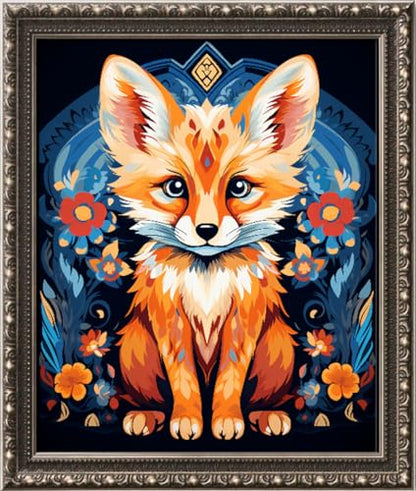 Cross Stitch Stamped Kit for Adults