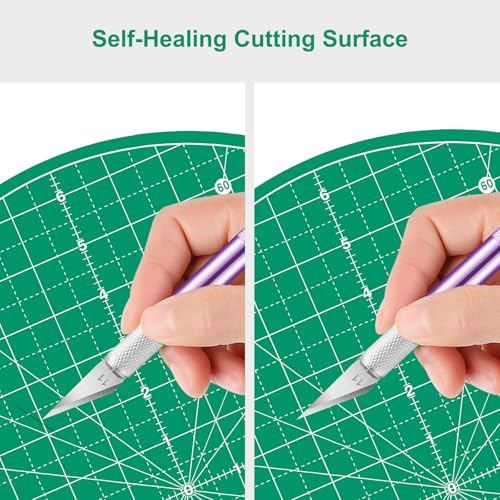 13"x13" Round Rotating Cutting Mat