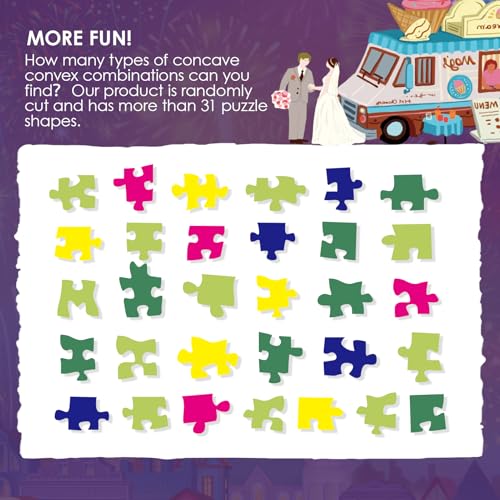 1000 Piece Puzzle for Adults Jigsaw Puzzles (1000 Count)